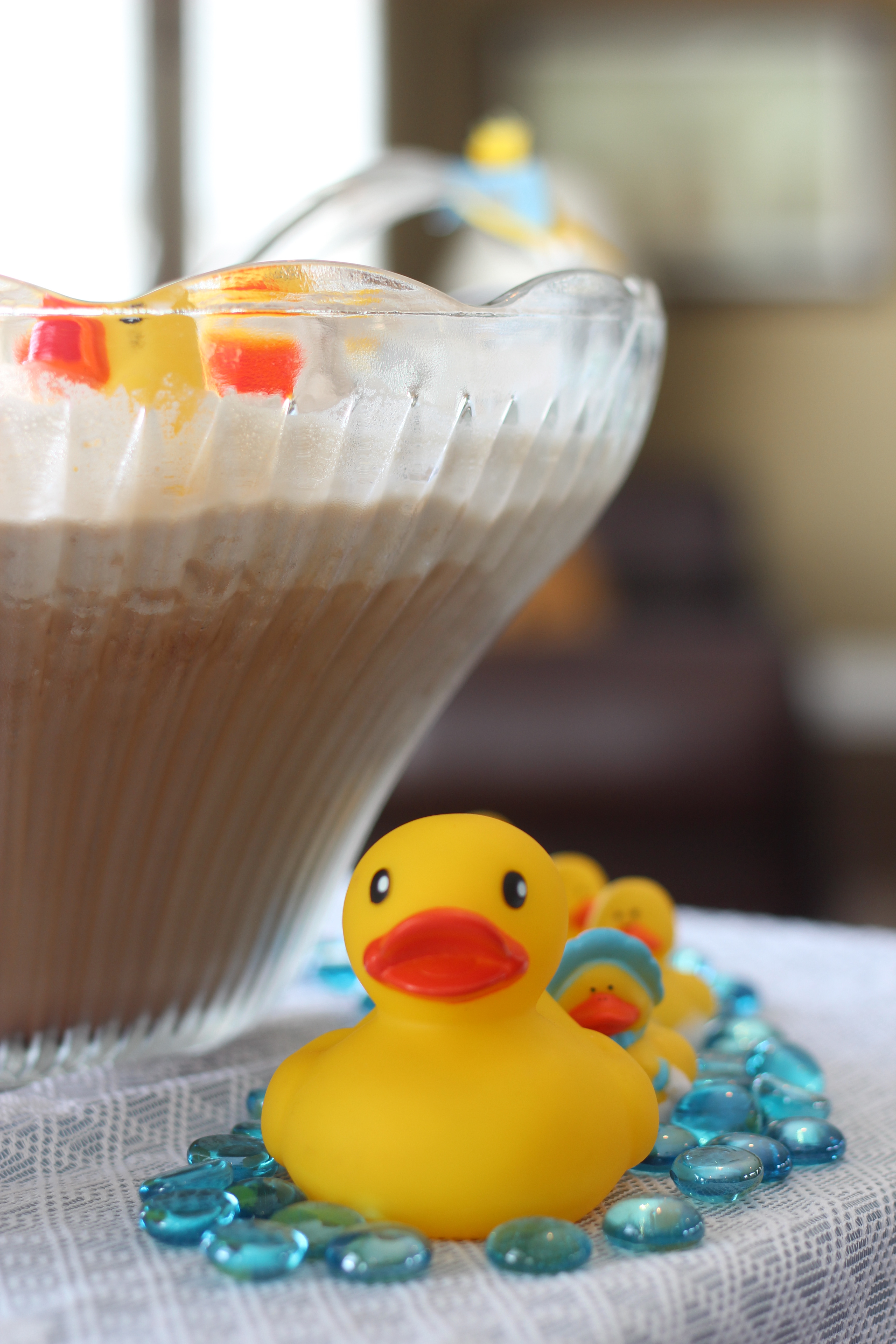 rubber duck baby shower punch