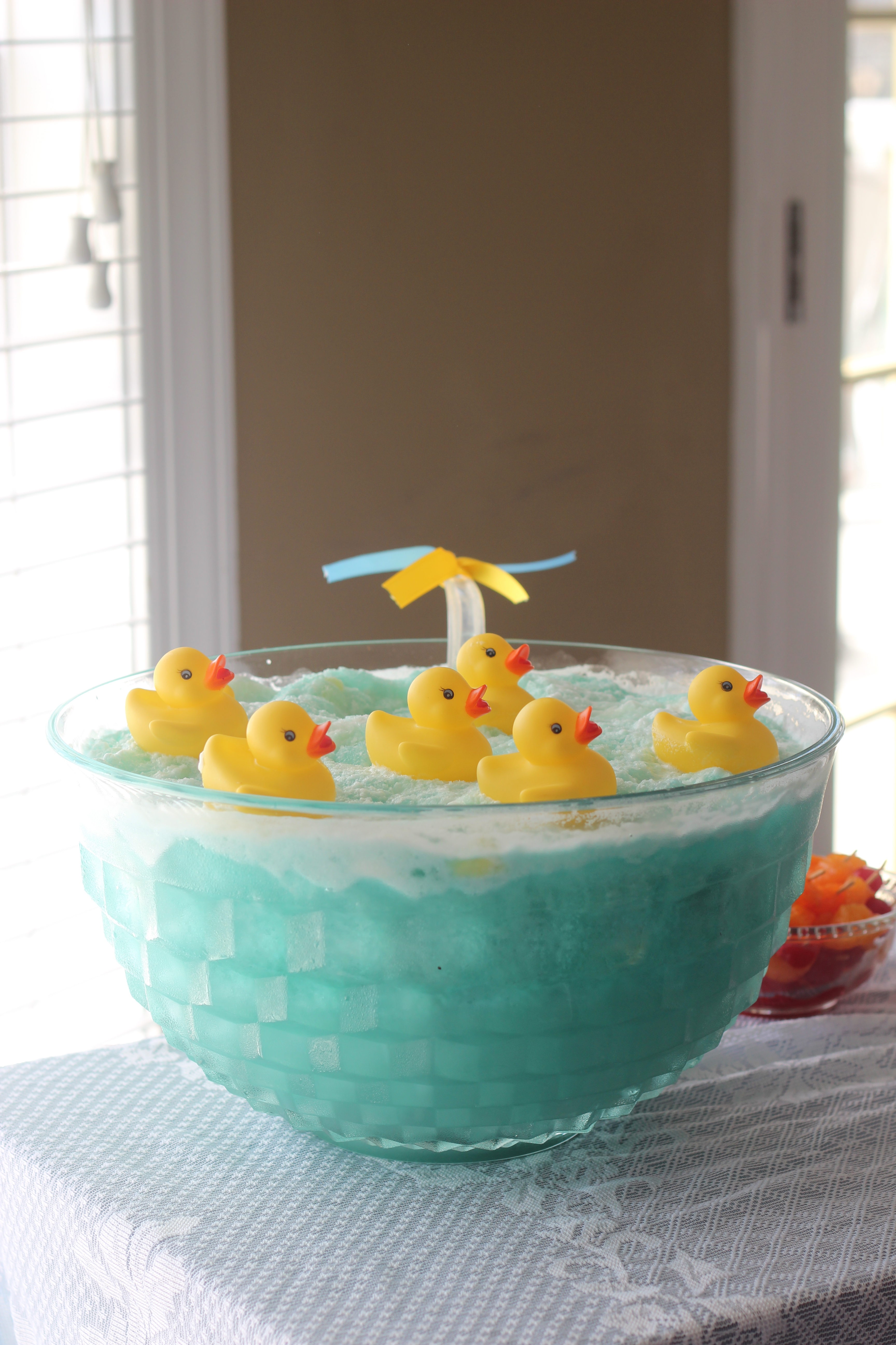 rubber duck baby shower punch