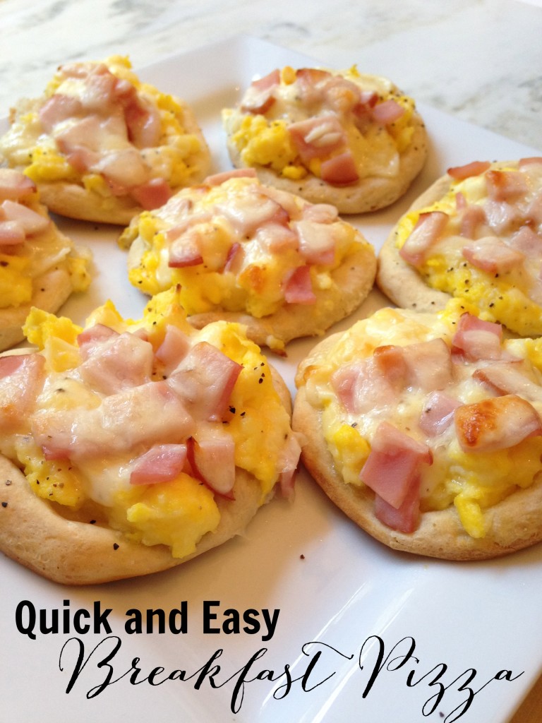 quick and easy breakfast pizzas - Life in the Green House