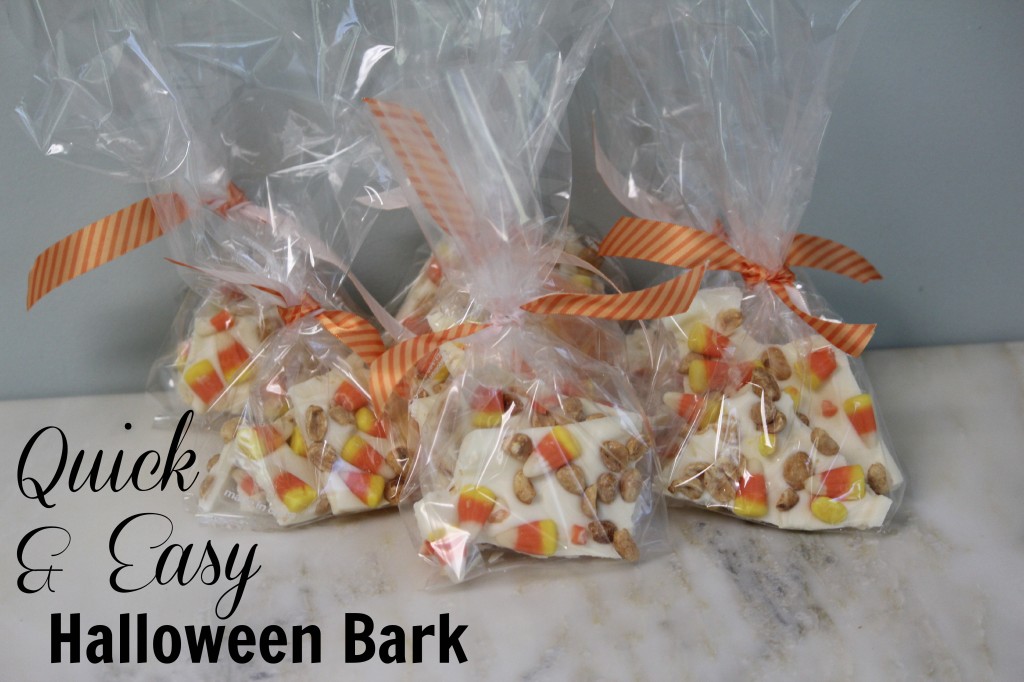 Quick and Easy Halloween Bark - Life in the Green House