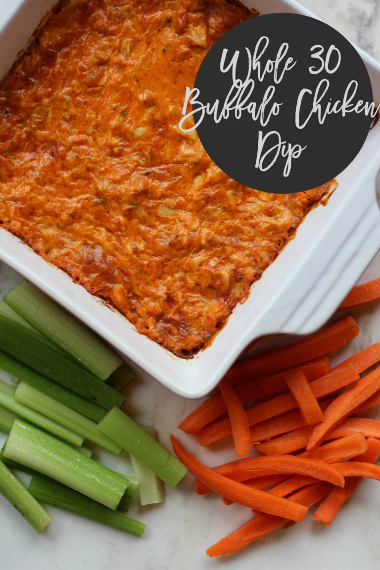 buffalo chicken dip: whole 30 approved - Life in the Green House